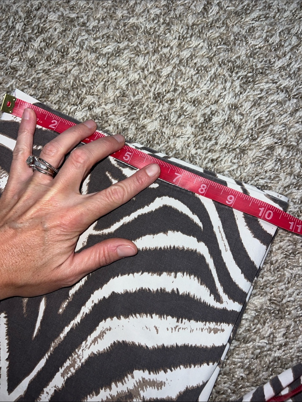 NWT! VIRAL Most Comfy EVER! No Boundaries Zebra Print Wide Leg Cargo Pants - Picture 15 of 15